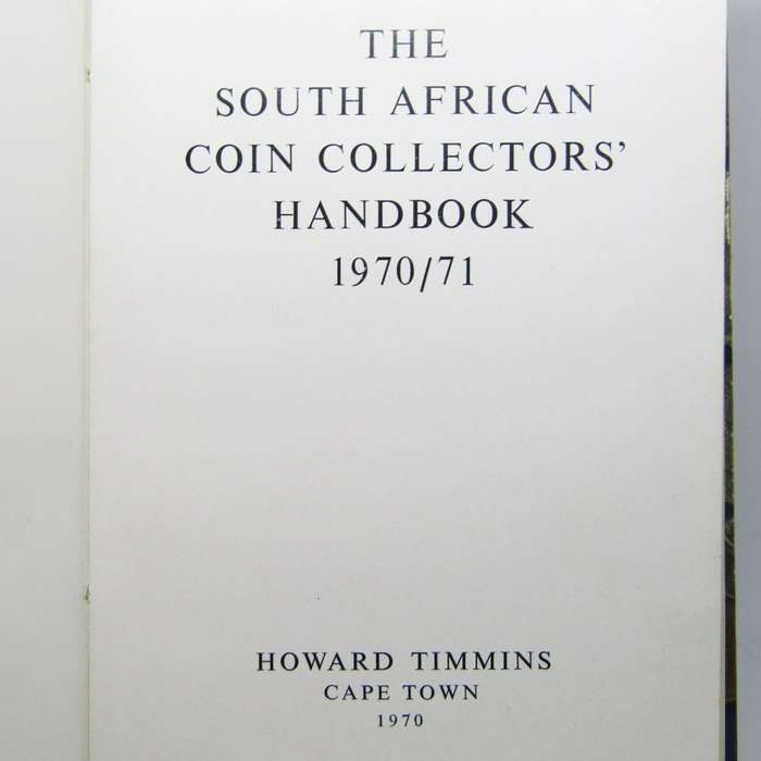 The South African coin collectors handbook 1970 / 71 Allen Jaffe