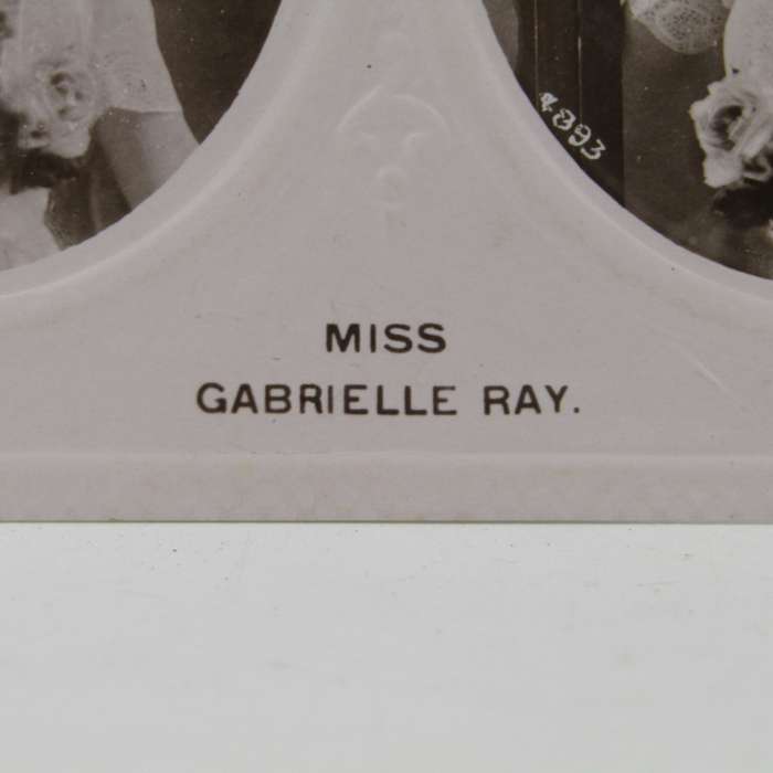 1911 Postcard - Miss Gabrielle Ray posted in Murraysburg Transvaal - with Transvaal 1d stamp