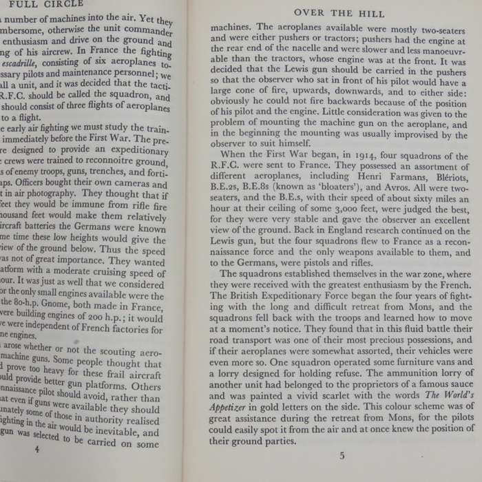 Full Circle - The story of Air Fighting by J.E Johnson - cassell collection
