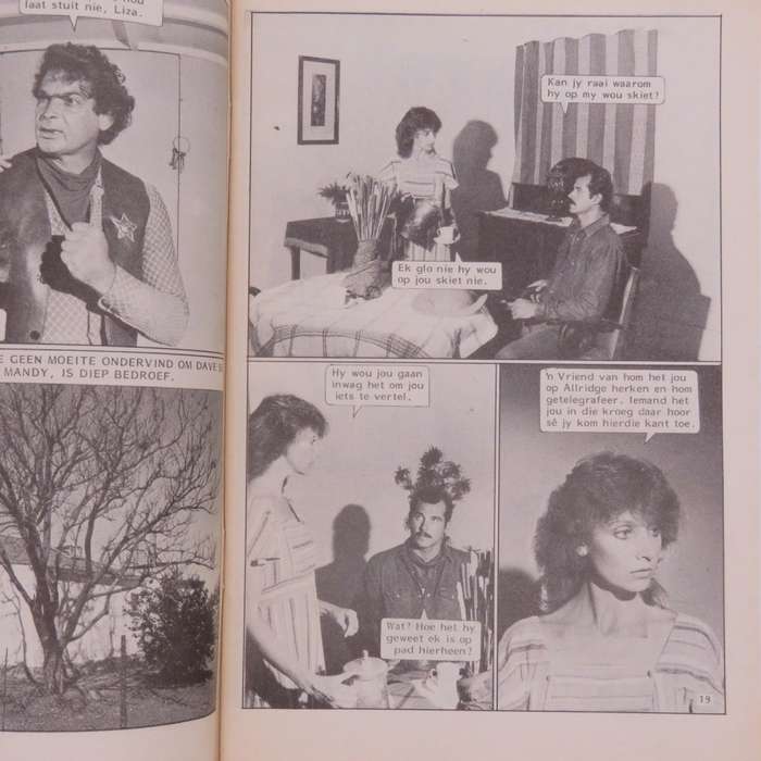 Kid die swerwer no 164 (Kid no 2) Afrikaans photo comic book