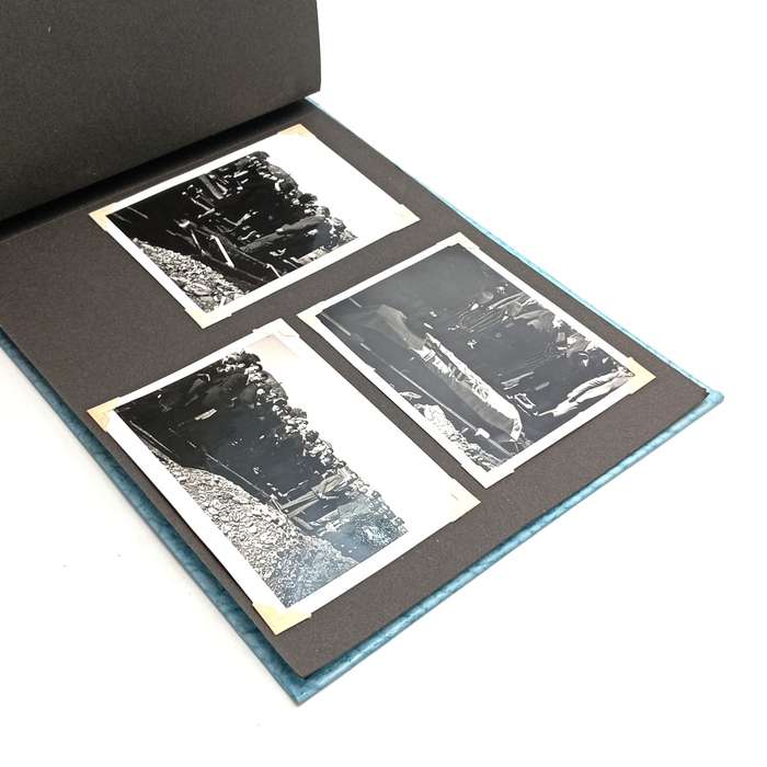 Lot of 40 vintage photos from 1950's and 1960's - Kottich & Barnandt family, Police Funeral