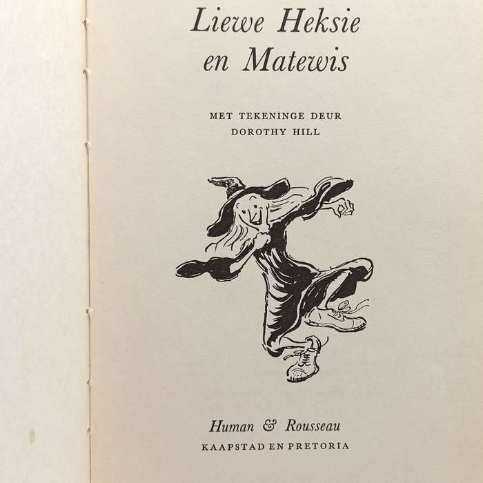 Stel van 4 Liewe Heksie boeke deur Verna Vels