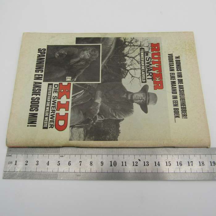 Afrikaans photo comic book - Die Wit Tier no 154
