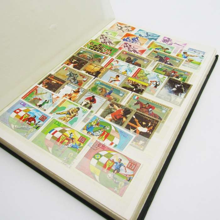 Nice Album with well over 600 Sport stamps