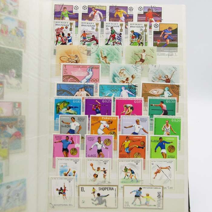 Nice Album with well over 600 Sport stamps