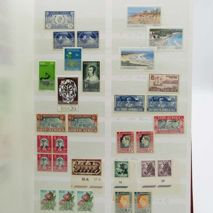 Excellent album with more than 650 South Africa mint stamps