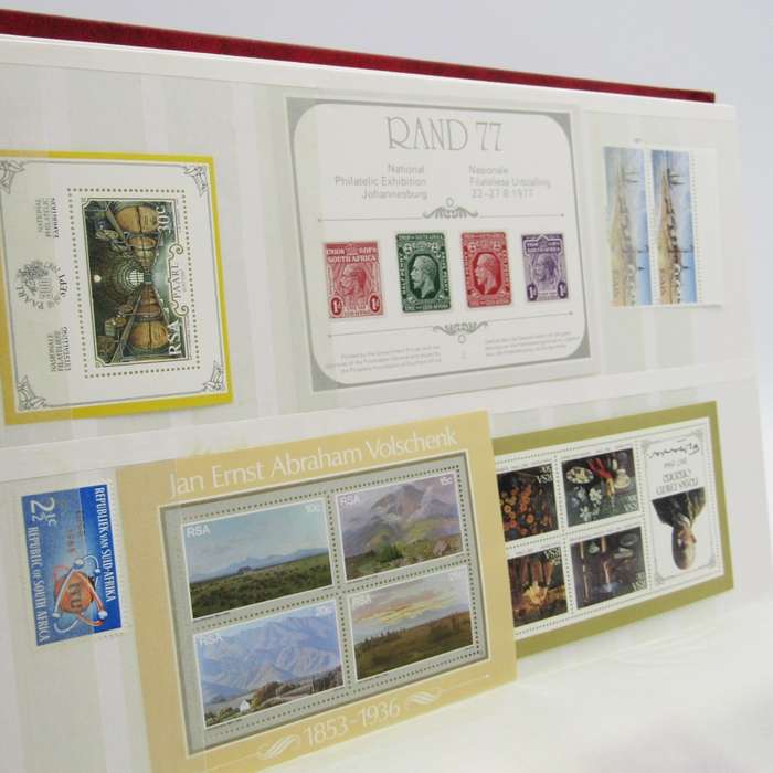 Excellent album with more than 650 South Africa mint stamps