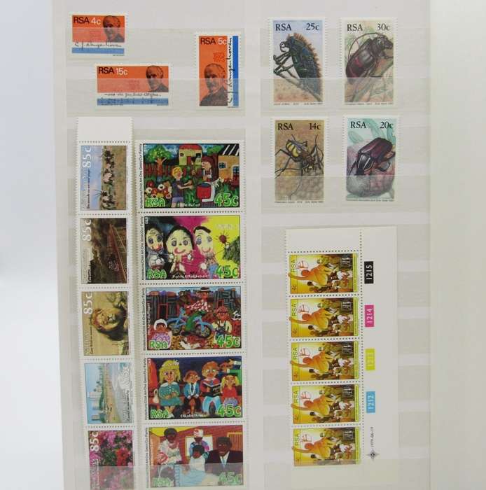 Excellent album with more than 650 South Africa mint stamps