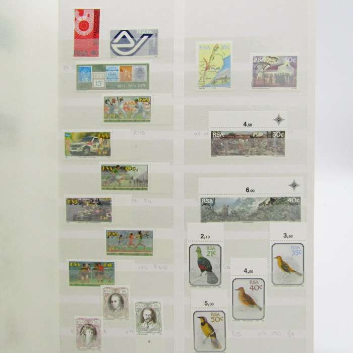 Excellent album with more than 650 South Africa mint stamps