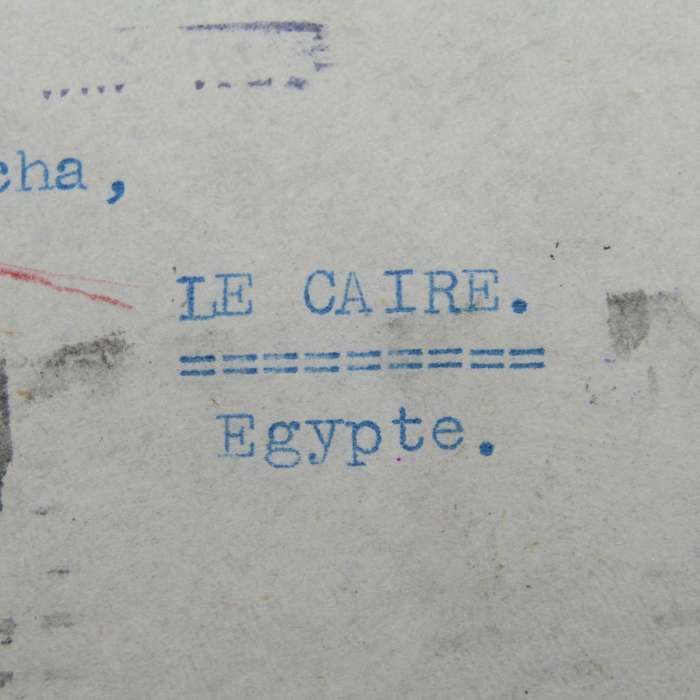 Lebanon censored cover posted 1944 with 2 Lebanese stamps