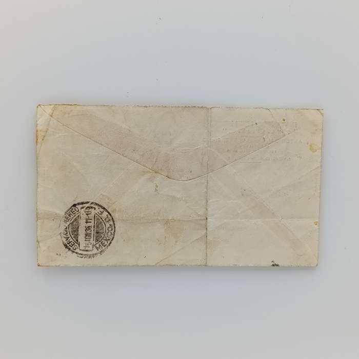 Mexico Local airmail cover with 3 Mexican stamps cancelled 1936