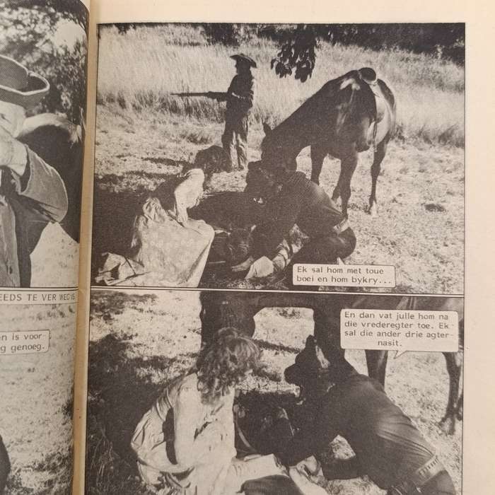 Die Swart Luiperd no 106 Afrikaans photo comic book