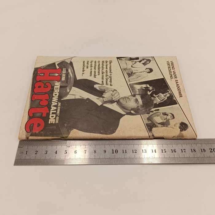 Die Swart Luiperd no 106 Afrikaans photo comic book
