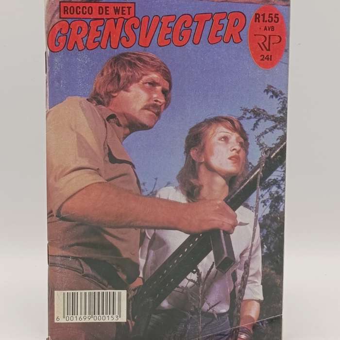 Rocco de Wet Grensvegter no 241 Afrikaans photo comic book