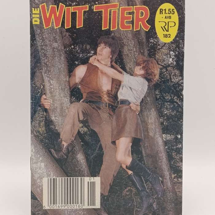 Die Wit Tier no 182 Afrikaans photo comic book