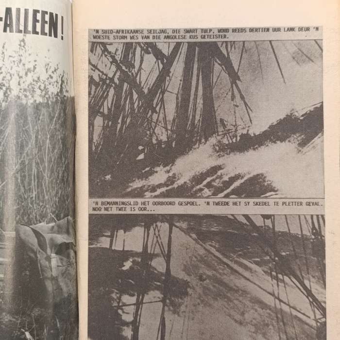 Rocco de Wet Grensvegter no 240 Afrikaans photo comic book