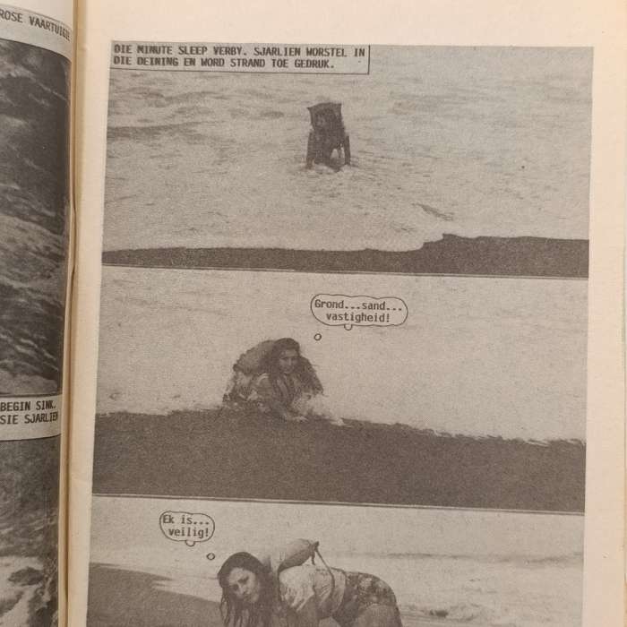 Rocco de Wet Grensvegter no 240 Afrikaans photo comic book