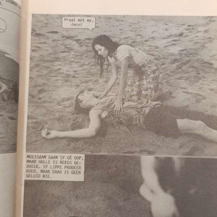 Rocco de Wet Grensvegter no 240 Afrikaans photo comic book