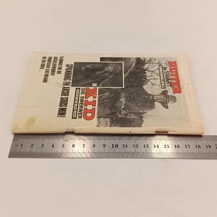 Die Wit Tier no 167 Afrikaans photo comic book