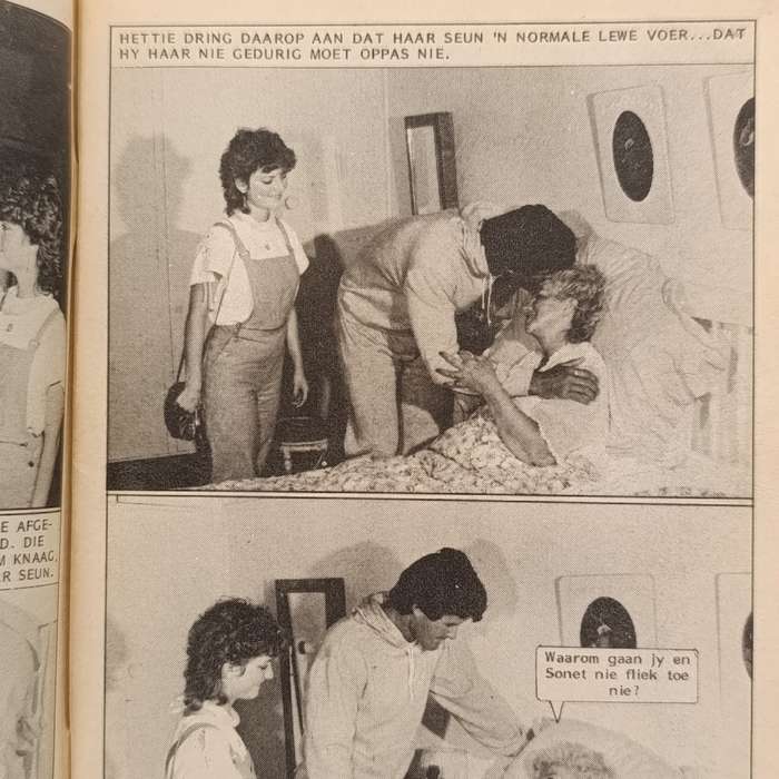 Eerste Liefde no 110 Afrikaans photo comic book