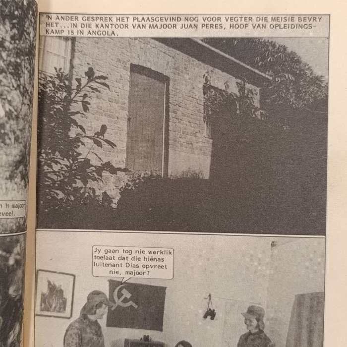 Rocco de Wet Grensvegter no 163 Afrikaans photo comic book