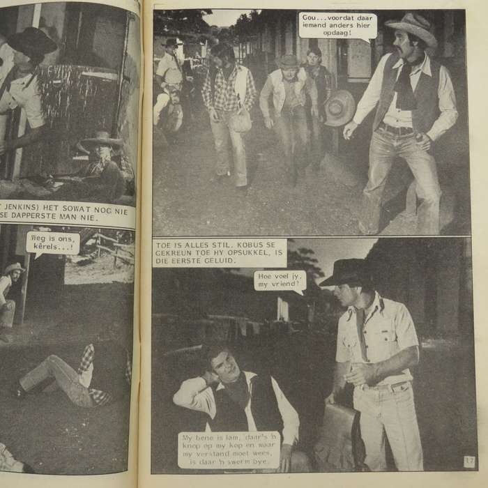 Die Swart Luiperd no 108 Afrikaans photo comic