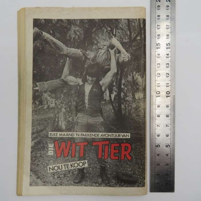 Rocco de Wet Grensvegter no 177 Afrikaans photo comic book