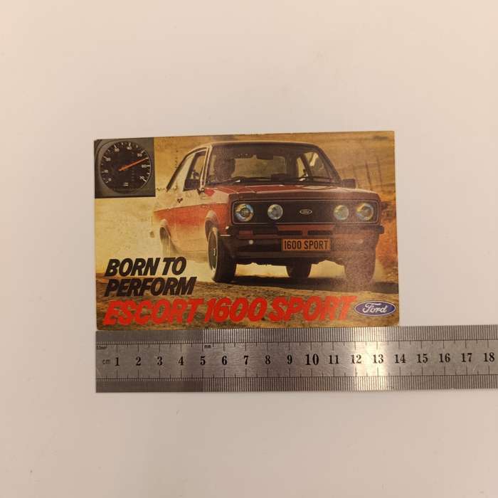 Vintage Postcard from King William`s Town to Roggebaai with Ford Escort 1600 picture