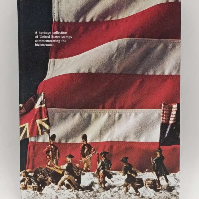 Heritage collection of United States Stamps commemorating the bicentennial