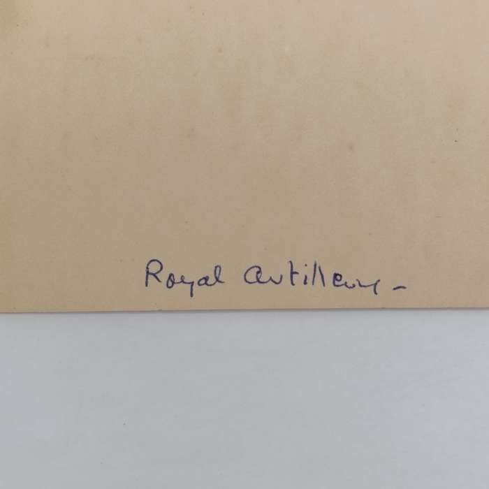 WW1 The Royal Artillery Christmas greetings card