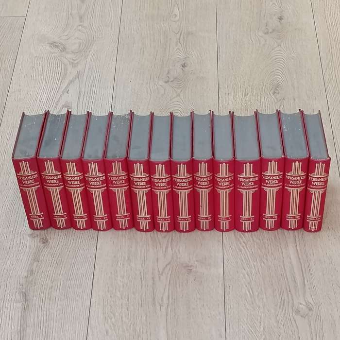 Set of 14 Versamelde Werke van CJ Langenhoven - Deel 1 tot deel 14
