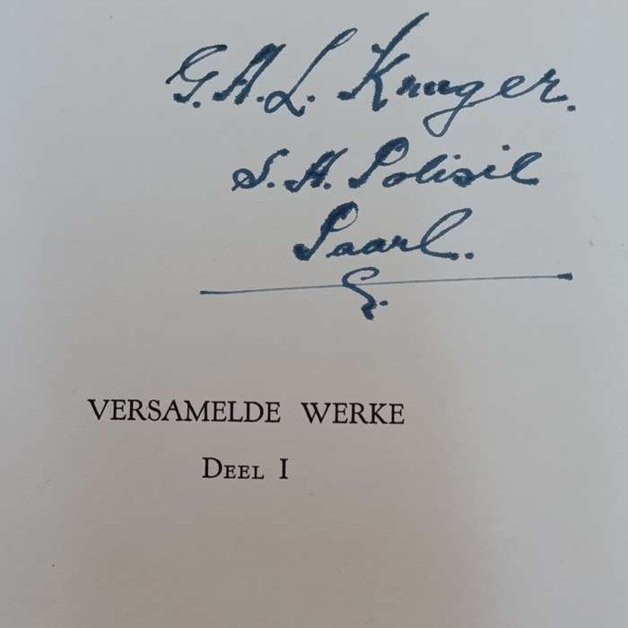 Set of 14 Versamelde Werke van CJ Langenhoven - Deel 1 tot deel 14