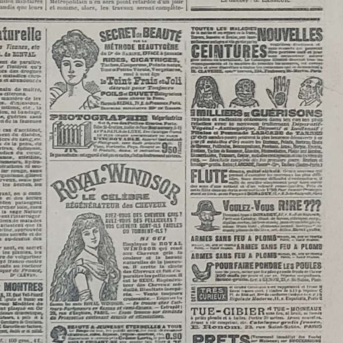 Le Petit Journal 24 December 1899 - A Pile OU Face
