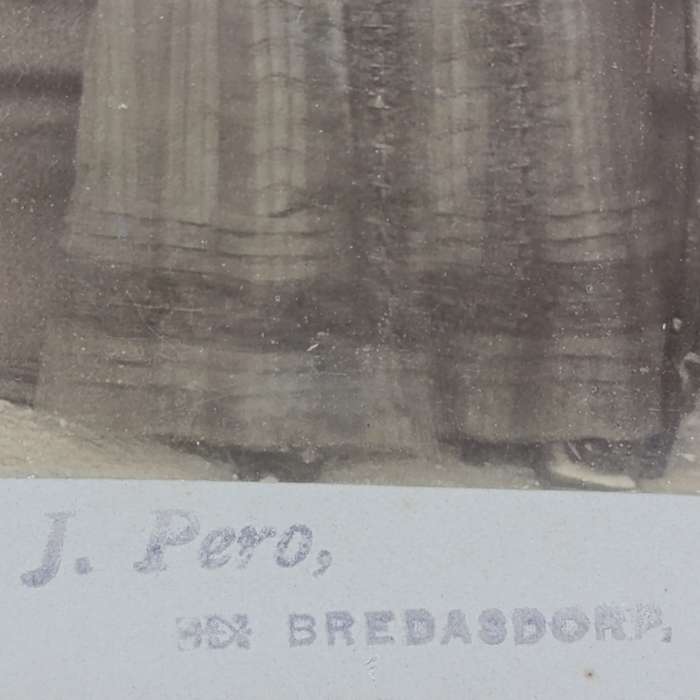 Antique photo of Sannie Beukes -Bredasdorp