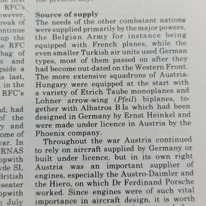 Fighting Aircraft of World Wars one and two