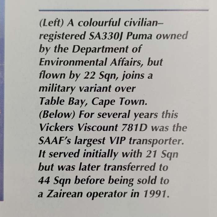 More than Game by Herman Potgieter - a salute to the South African Air Force