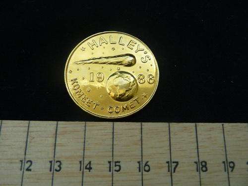 Halley's Comet 1986 Token