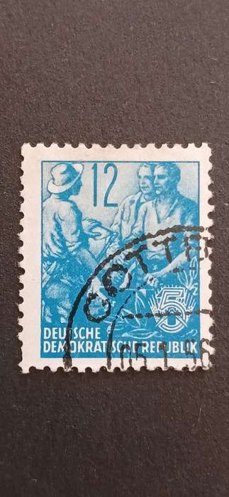 DDR 1953 DEFINITIVES-5 YEAR PLAN
