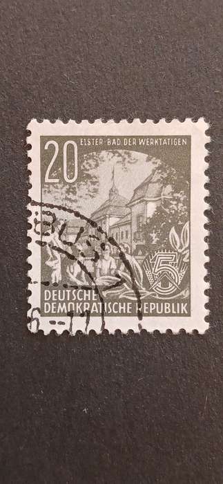 DDR 1953 DEFINITIVES-5 YEAR PLAN