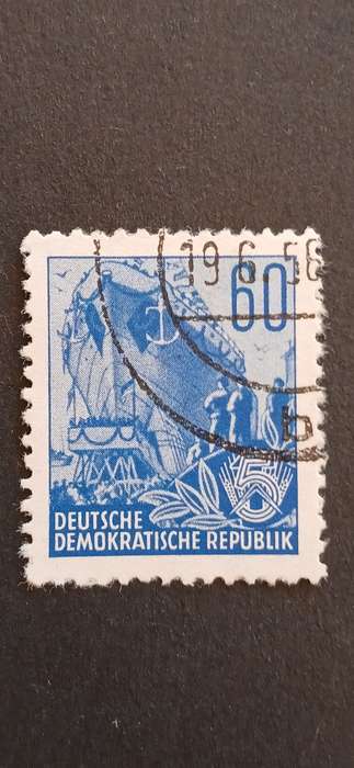 DDR 1953 DEFINITIVES-5 YEAR PLAN