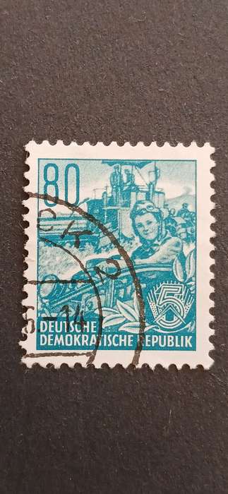 DDR 1953 DEFINITIVES-5 YEAR PLAN