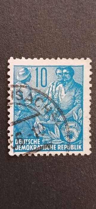 DDR 1953-56 DEFINITIVES-5 YEAR PLAN