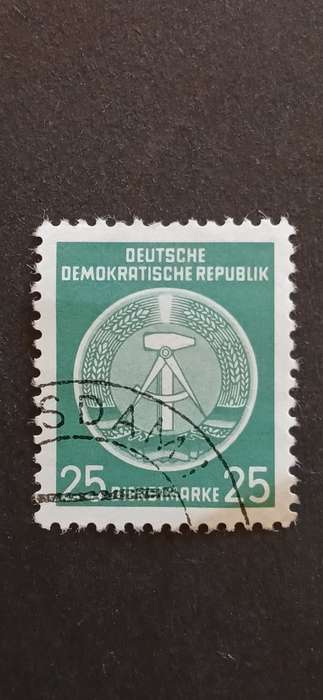 DDR 1954 COAT OF ARMS OFFICIAL STAMPS