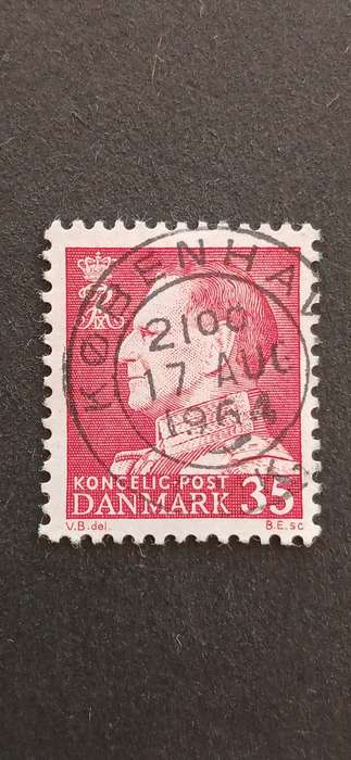 DENMARK 1963 KING FREDERIK IX