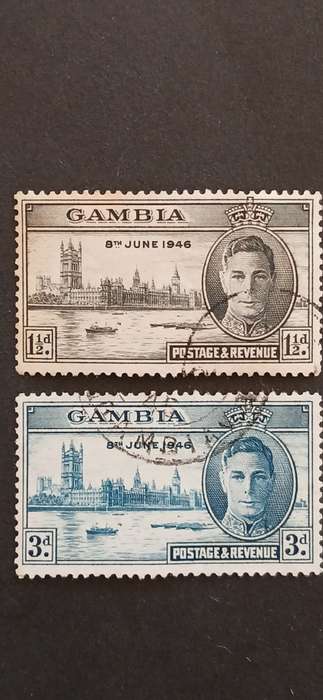 GAMBIA 1946 VICTORY