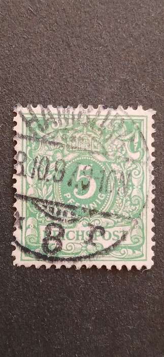GERMAN EMPIRE 1889-00 DEFINITIVES VALUE STAMPS & IMPERIAL EAGLE