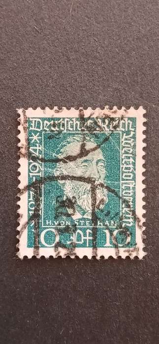 GERMAN EMPIRE 1924 50TH ANNIV OF THE UNIVERSAL POSTAL UNION