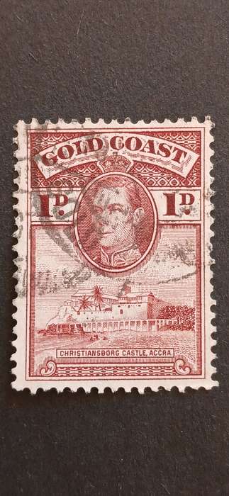 GOLD COAST 1938-41 KING GEORGE VI & CHRISTIANSBORE CASTLE ACCRA