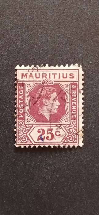 MAURITIUS 1938 KING GEORGE VI