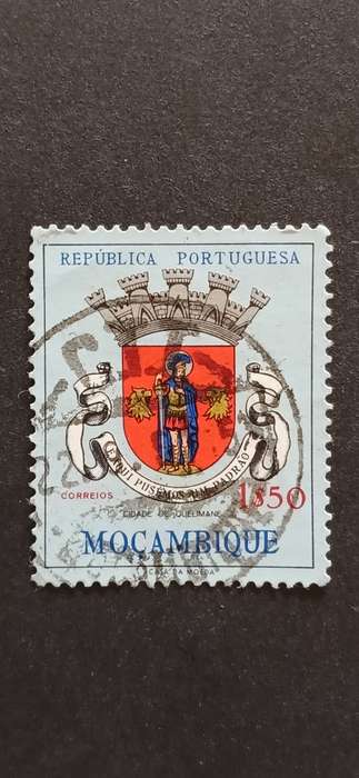MOZAMBIQUE 1961 COAT OF ARMS